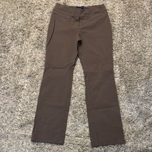 Apt. 9 Brynn Straight-Leg Pants in Brown Taupe